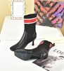 Designer Luxury Star Trail Line Ankle Boots Socks Heel Bootie With Original box