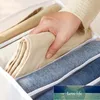 Ny jeans Förvaringslåda Fällbar Mesh Fack Underkläder Förvaring Box Divider Lådor Skåp Kläder Arrangör Sorteringsverktyg Fabrikspris Expert Design
