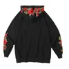 New couples Hoodies roses Embroidered long Sleeve Men and Women Felpata vintage elegant casual Shirts and Men fleece Y2010016069884