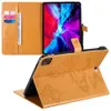 Shockproof Tablet Case for iPad 10.2 Mini 6/5/4 Air 3/2/1 Pro 11/10.5/9.7 inch 3D Butterfly Embossing PU Leather Flip Kickstand Cover with Cards Slots