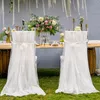 wedding tulle chair cover