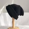 Berretti berretti/tappi da cranio per le orecchie drappeggiate cappello in cofano per donne cappelli in lana invernale autunno giapponese coreano da velluto caldo cappello/teschio