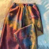 Tie Dye Femmes Pantalons Taille haute Long Pantalon de survêtement Mode Femelle Jogger Pantalon Automne Hiver Dames Filles Harem Streetwear 211115