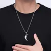 Pendant Necklaces Domineering Spike Necklace Retro Titanium Steel Stainless Hip Hop Personality Accessories Trend Wind