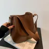 Kvällspåsar 2021 stor kapacitet kvinnor axel designer handväskor lyx pu läder crossbody väska casual tote helt enkelt handväska