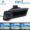 Car Rear View Cameras Parking Sensors Vehicle HD 1080P Fisheye Track Reverse Backup Trunk Handle Camera For 3 Series 5 X5 X6 E46 3280571