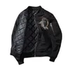 Phoenix broderie printemps veste hommes chaud MA-1 Bomber manteau coton rembourré à manches longues Hip Hop Baseball vêtements hiver 210910