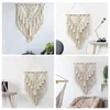 Macrame vägg hängande handvävt bohemisk bomull rep boho tapestry heminredning boho bohemian vävt tapestry väggkonst macrame dekor 210310