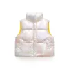 Fashion Vest för flicka Vinter Tjockt Barnkläder Ärmlös Jacka Barn Snö Boy Kids Waistcoat 210818