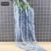 Decorative Flowers & Wreaths Viburnum Vine With Leaves Ceiling Rattan Engineering Decoration Strip