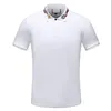 Nouveau concepteur de luxe hommes lettre broderie polos t-shirts pour hommes mode classique coton à capuche blanc noir pull t-shirt design à manches courtes polo vêtements