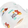 Etiquetas adesivas do adesivo de creme branco personalizado Etiquetas impermeáveis ​​da etiqueta impermeável da etiqueta do shampoo do shampoo do bebê do vinil