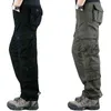 MITEKSAN 2020 Men Cargo Pants Hip Hop Joggers Casual Military Pocket Outdoor Streetwear Trousers Pantalones Hombre Sweatpants H1223