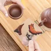 Mats & Pads Resin Pine Coasters Heat Resistant Placemats Drink Mat Tea Coffee Cup Pad Waterproof Non-slip Creative Decor Natural