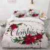 3D Jul Design Trevlig Case Duvet Quilt Cover Bedding Set Double King Queen Double Single Size Home Textile 210309