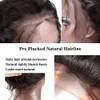 HD transparent kroppsvåg spetsar främre peruker baby hår förhandsfråga för svarta kvinnor mänskligt hår rått indiskt hår lösa kroppsvåg spetsar fro2908856