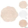 Mats & Pads Bowl Mat Flower Coasters Insulation Hollow Decorative Cushion Placemat PVC Rose Hollowed Dining Room Decoration Table