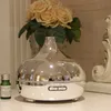 300 ml luft luftfuktare elektroplate aromaterapi diffusor eterisk olja 7 färg natt ljus Fogger Mist maker för hem spa 210724