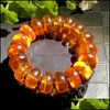 Beaded, Armband Smycken Naturliga Polska Havsguld Amber Mens och Kvinnor Mode Armband Strands Drop Leverans 2021 W6TCF