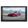 7-дюймовый цифровой мультимедиа Double Din Автомобильный DVD-стереоприемник Bluetooth 5.0 Сенсорный экран Автомобильное радио MP5-плеер Поддержка камеры заднего/переднего вида AM/FM/MP3/USB/сабвуфер