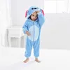 Beer Leider Jongens Meisjes Baby Kids Kinderen Hooded Jumpsuits Cartoon Pyjama Panda Pijamas Babykleding Baby Meisje Deken 210708