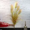 100 cm Grand Soie Oignon Herbe Grand Arbre Artificiel Faux Reed Blanc Décoration De Mariage Fleurs DIY Décor À La Maison Fleurs Artificielles 211104