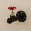 MTTUZK Black Iron Pipe Robe Clothes Kitchen living room wall hanging door rear hook for coat gancho Y200108