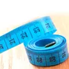 Régua de medição do corpo útil de costura de costura fita métrica de alfaiate macio 1.5m costurando medidor de régua sewing fita de medição cor aleatória 538 R2