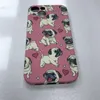 Luxo Animals Mat TPU Veilleuses Couverture Arrière pour iPhone 12 Mini 13 Pro Max Chien Lumineux Chat Rose Éléphant Étui Souple