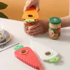 Carrot Multi-Purpose Opener Jar Can Beer Bottle Opener Tool with Magnet and Hangable Hook