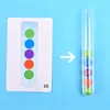 Clip Beads Test Tube Children Logic Concentration Fine Motor Training Game Science Teaching Educational Toy For Kids Factory Whole9420445