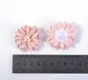 4cm fleurs de chrysanthème tête fleur de soie artificielle pour la décoration de mariage bricolage Scrapbooking accessoires artisanaux faits à la main GC570