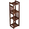 Hooks & Rails Floor Type Multi-layer Shelf Balcony Indoor Corner Decoration Potted Solid Wood Simple Flower Stand