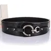 Belts Belt Women039S Elastic Wide Stretch Pu Leather Girl Ceinture Black Brown Red Womans2072351