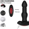 NXY Sex Wibratory Wireless Remote Anal Dildo Mężczyzna Prostaty Masażer Strong Sucker Unisex G Spot Symbolulator Odbyt Penis Wibrator Zabawki dla dorosłych 1227