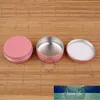 50 teile/los Großhandel Hohe Qualität 30g Aluminium Glas Leere Kosmetik Flasche Rosa Deckel Kleine Fläschchen Hautpflege Verpackung Nachfüllbare Dose Fabrik preis Experten Design Qualität