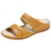 Kvinnor Sandaler Skor Retro Beach Ladies Skor Kvinnor Nya Kvinnors Skor Kvinna Gladiator Flat Sandaler För Kvinnor Sandalia Feminina Y0721