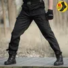 Czarny Wojskowy Tactical Spodnie Cargo Mężczyźni Army Taktyczne Spodnie dresowe Męskie Spodnie robocze Kombinezony Dorywczo Spodnie Pantalon Homme CS 211201