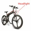 Original Bike Lights for SAMEBIKE LO26 Electric Bicycle Foldable E-Bike Cycling Headlight Replacement Accessories