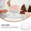 Cuisson Pâtisserie Outils 1pc Styromousse Gâteau Forme Moule Fête D'anniversaire Décor Décoration Exercice