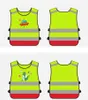 Kinderen Veiligheid Vest PPE voor kinderen Hoge zichtbaarheid Kleding Sfvest CE -certificering OEM