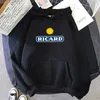 Ricard Hoodie String Vinter Kläder Kvinnor Estetisk Harajuku Pullover Toppar Draw Pullovers Oversized Långärmad Bomull 210805