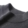 Moda Sweter Mężczyźni Bawełniany Haft Pull Homme Sweter Mężczyźni Odzież Koreański Odzież Oversize Sweter Dzianiny Płaszcze No Quit 3XL 211008