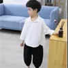 子供服男の子秋スーツ春モデル西部スタイルツーピースシャツP4318 210622