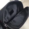 Duas bolsas e bolsas de cintura de couro femininas mochilas estampadas para homens