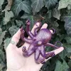 Gest Octopus staty fluorescens harts ornaments simulering bläckfisk bord hantverk hem kontor dekoration lors889 210727