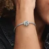 100% 925 Ayar Gümüş Sevimli Lady Köpek Charm Fit Pandora Orijinal Avrupa Charms Bilezik Moda Takı Aksesuarları