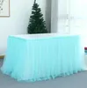 Kumaşlar Gardencloths Tekstil Bahçe Bahçesi Etek Sofra Bezi Cadılar Bayramı Noel Doğum Günü Partisi Masa Dekorasyonu Yumuşak Ev Tekstil Dr