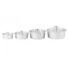 5/7/8/10 inch aluminium legering chiffon cake pan holle schoorsteen cakevorm 210225