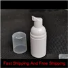 30 ml Kunststoff-Seifenspenderflasche, klare weiße Schaumpumpenflasche, Seifenschaum, Flüssigkeitsspender, Schaumflasche A0Xqq Flphs